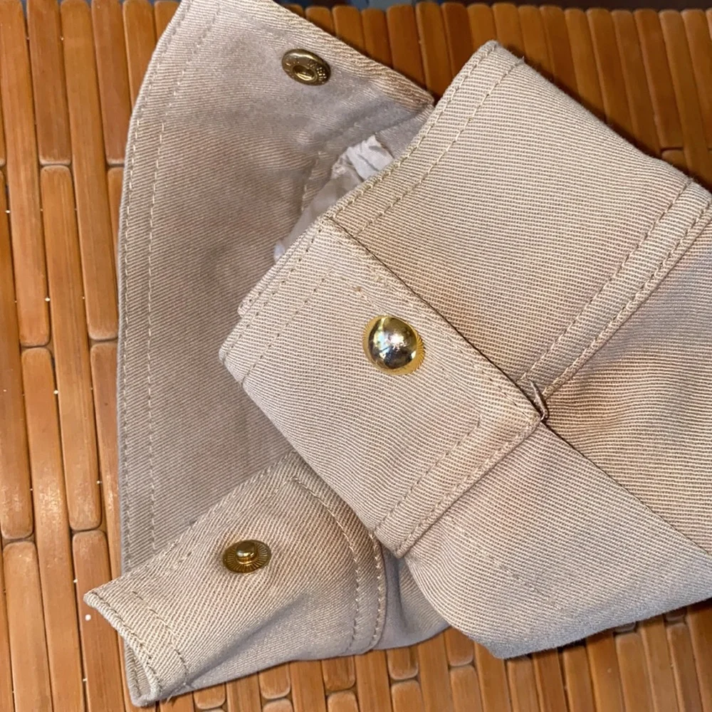 Authentic Roberto Cavalli Jacket Tan size 0-4  XS - Picture 7 of 15